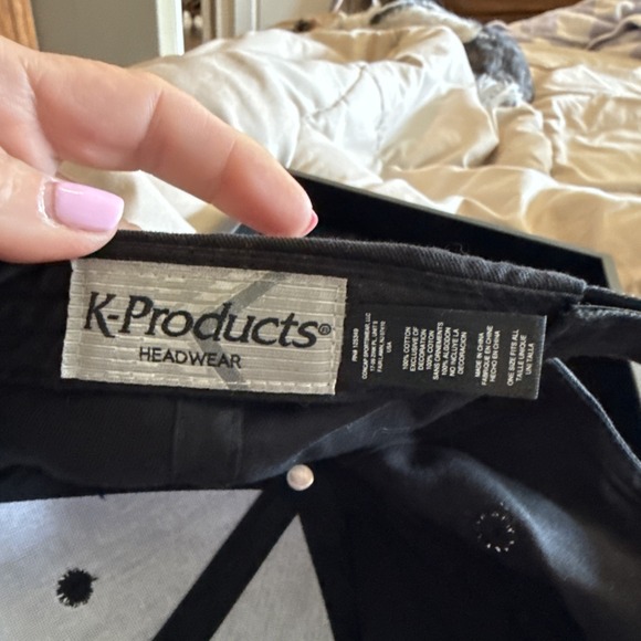 Coca Cola Embroidered Adjustable Cap Hat Black‎ Gray/Red Trim 3987 - Picture 5 of 5